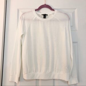 Forever 21 white sweater